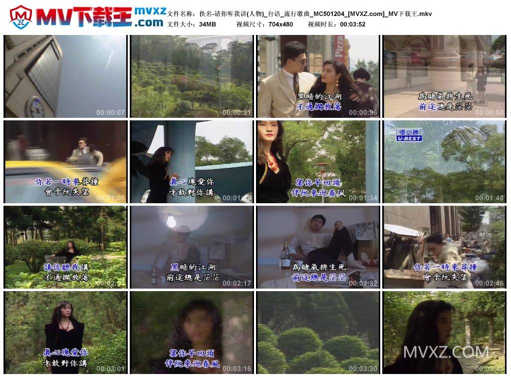 佚名-请你听我讲(人物)_台语_流行歌曲_MC501204